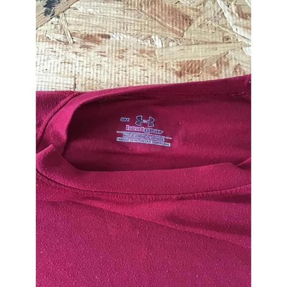 Under Armour Men’s Red Short-Sleeve T-Shirt - Size Small - Picture 4 of 4